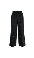 OVERSIZED EMBELLISHED TAFFETA PANTS Flowering Girl