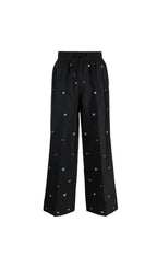OVERSIZED EMBELLISHED TAFFETA PANTS Flowering Girl