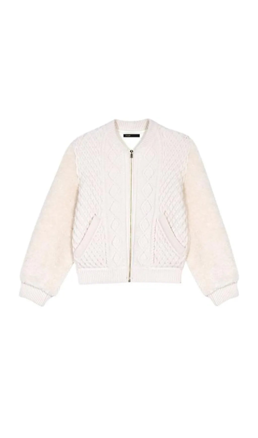 FAUX FUR SLEEVE JACKET Flowering Girl