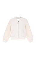 FAUX FUR SLEEVE JACKET Flowering Girl