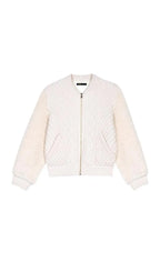 FAUX FUR SLEEVE JACKET Flowering Girl