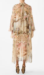 Jetta Printed Maxi Dress Flowering Girl
