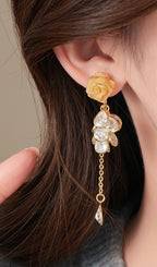 Didier Flower Earrings Flowering Girl