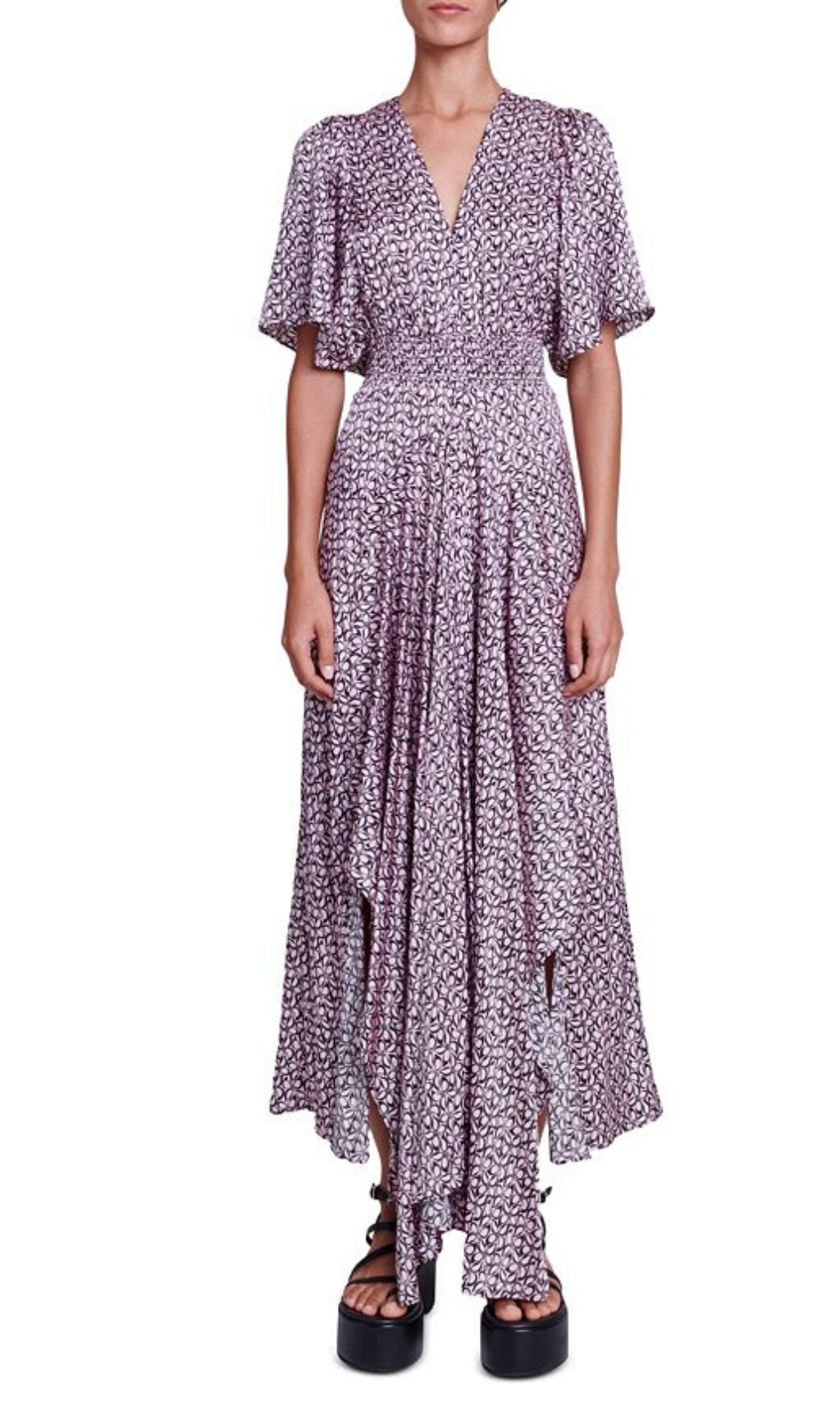 RACHELIA SATIN MAXI DRESS Flowering Girl