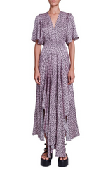 RACHELIA SATIN MAXI DRESS Flowering Girl
