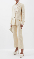 Annie Cotton-Blend Tweed Jacket Suit