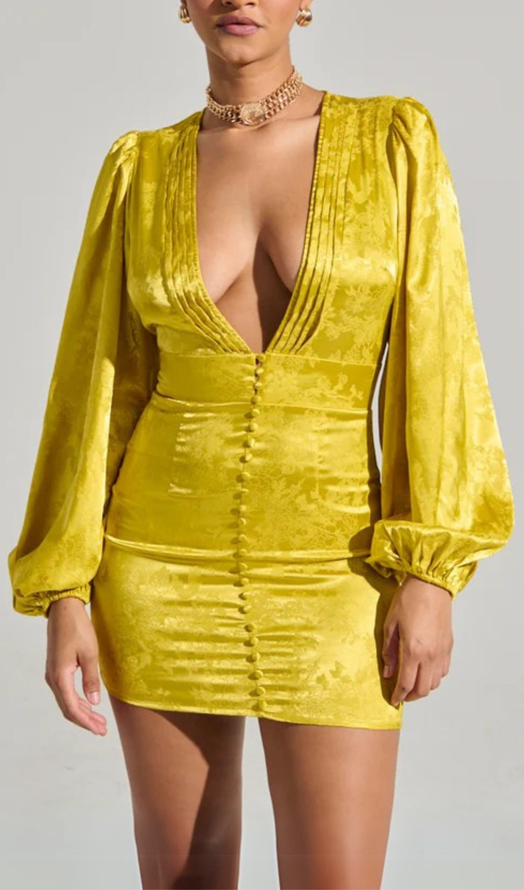 Sleek And Chic Satin Mini Dress Flowering Girl