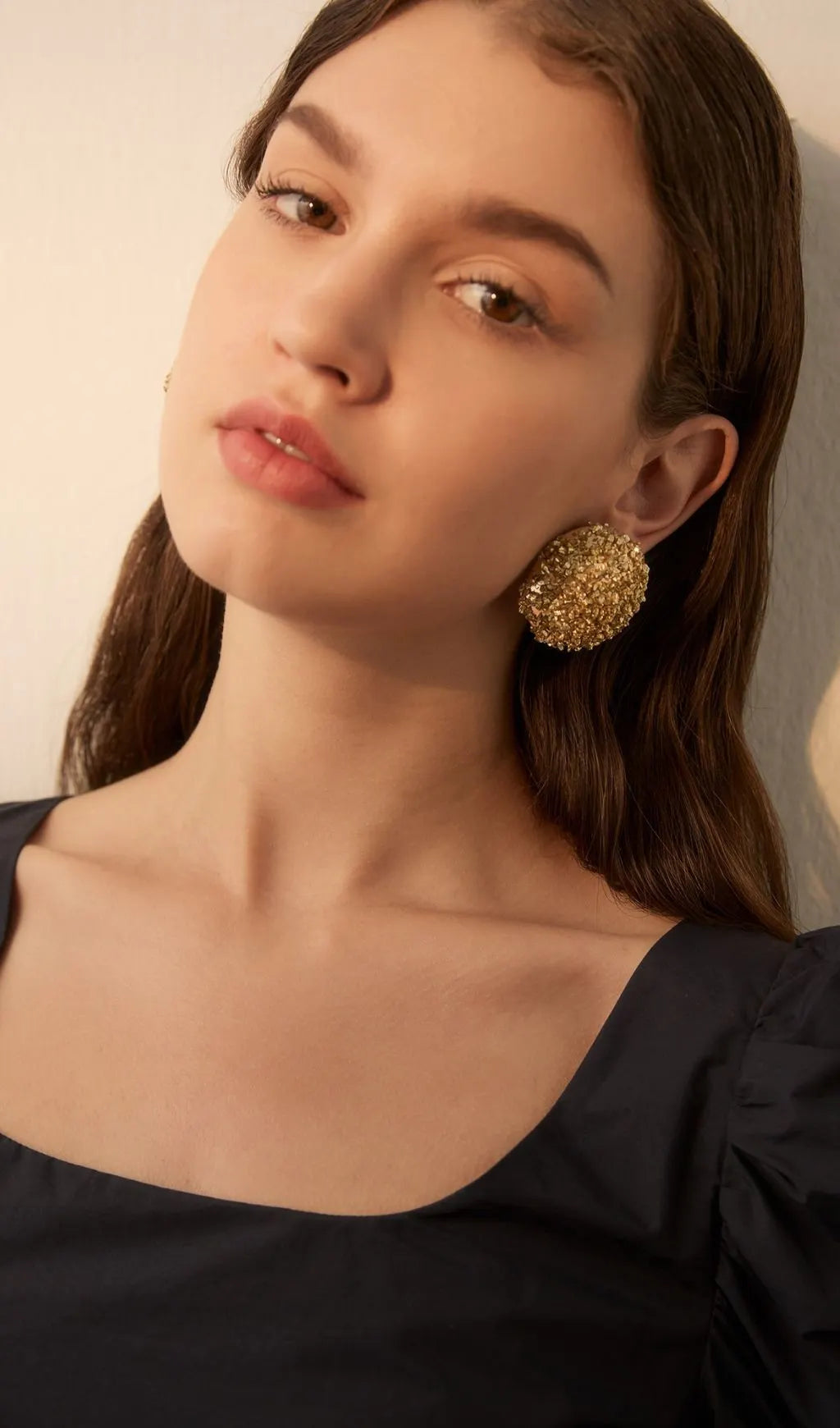 Lenn Gold Earrings Flowering Girl