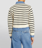 LAYERED LOOK STRIPED CARDIGAN Flowering Girl
