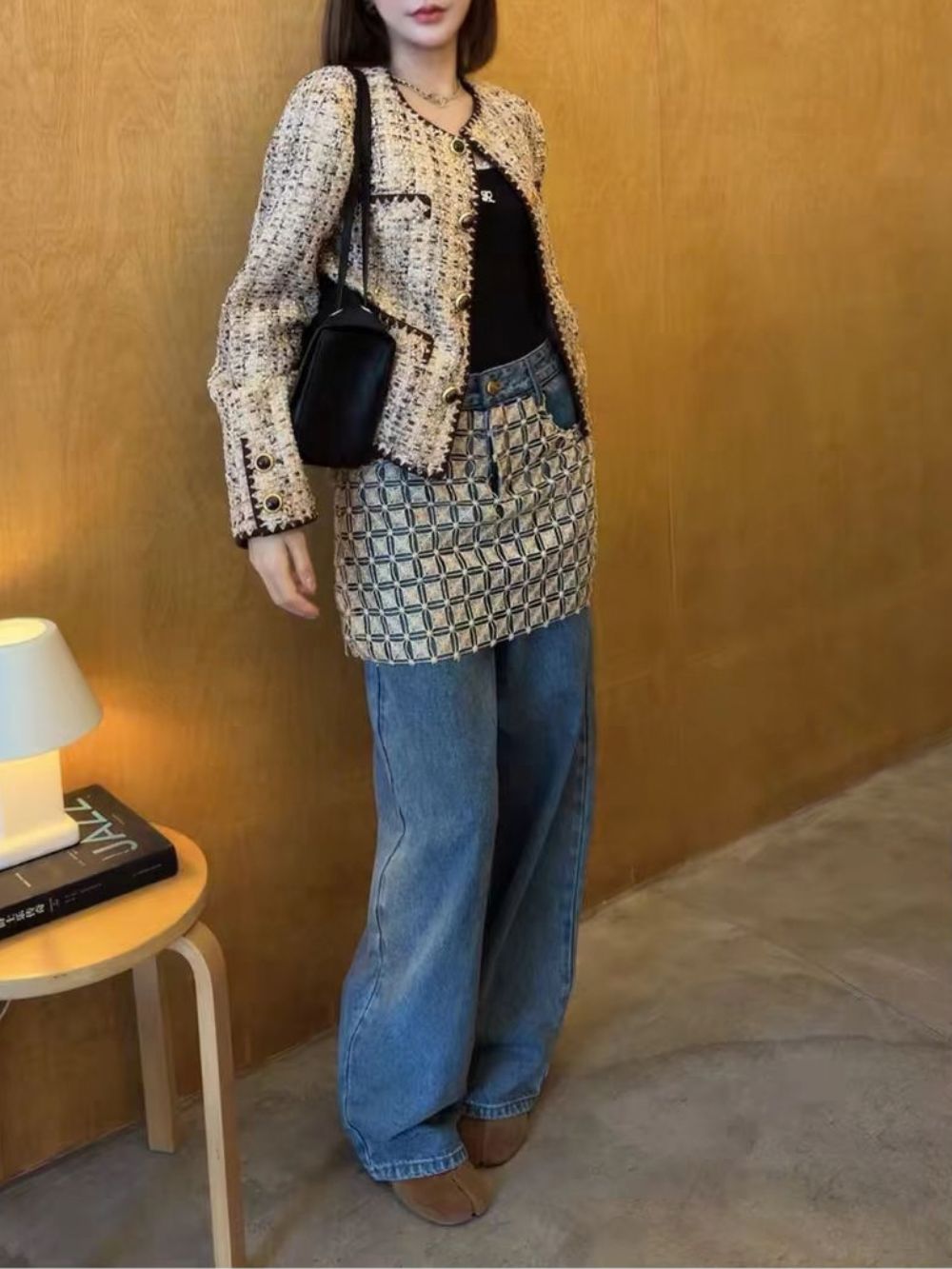Mileva Patchwork Jeans Flowering Girl