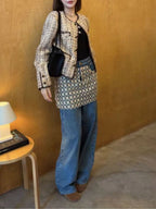 Mileva Patchwork Jeans Flowering Girl