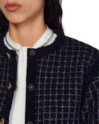 TEXTURED TWEED CARDIGAN SWEATER Flowering Girl