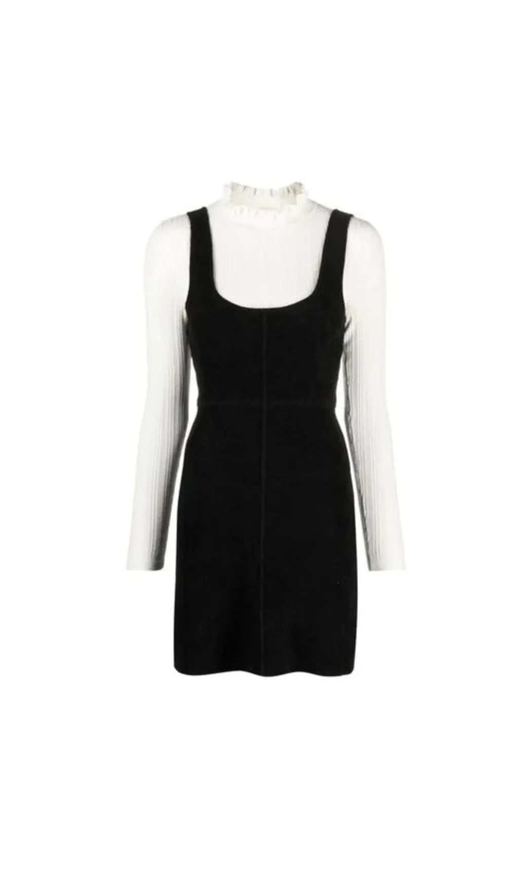 LAYERED LOOK PINAFORE DRESS Flowering Girl