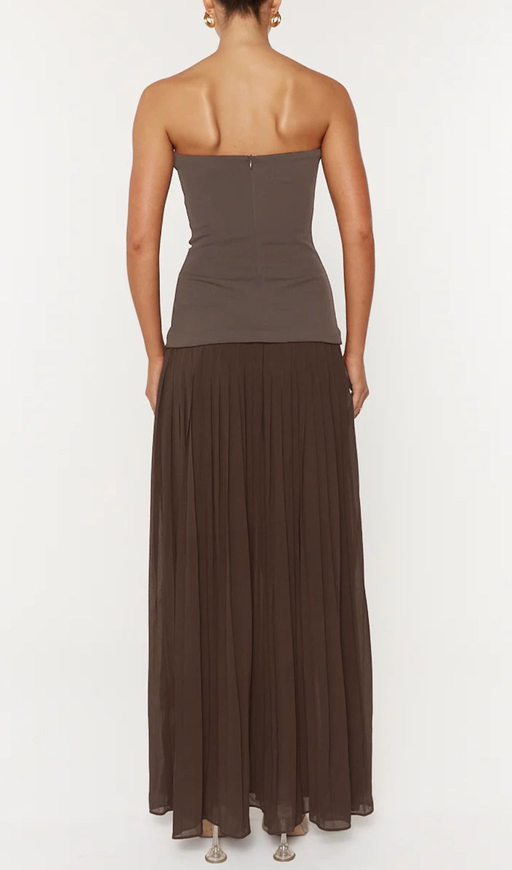 Isoke Strapless Patchwork Maxi Dress Flowering Girl