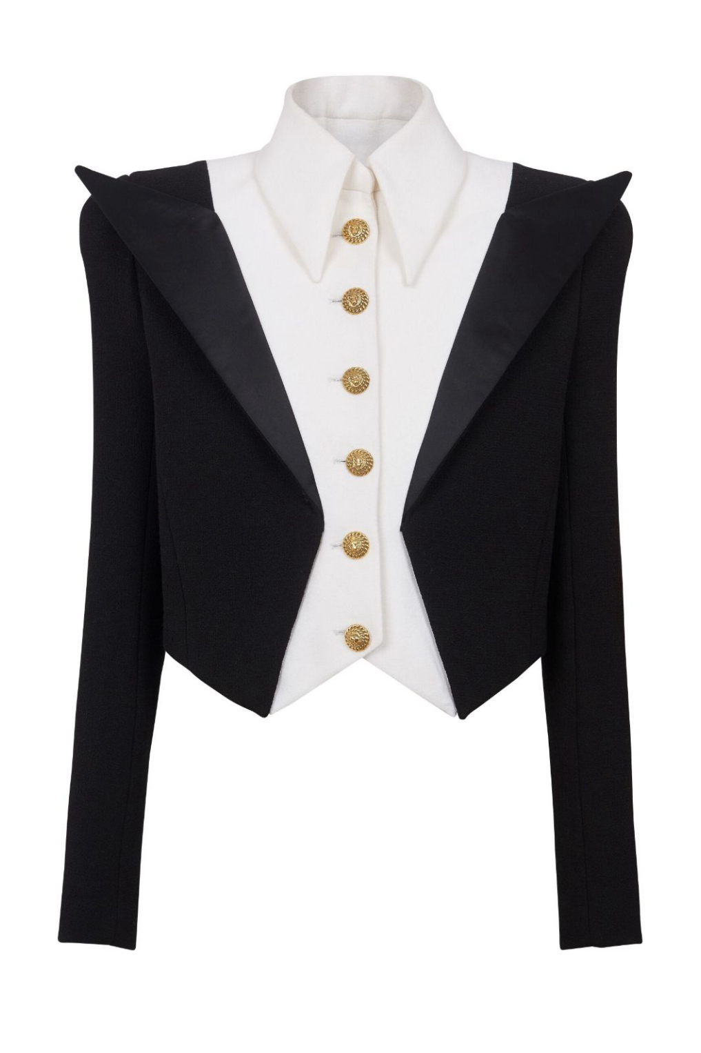 Nerissa Spencer Buttoned Crop Jacket Flowering Girl