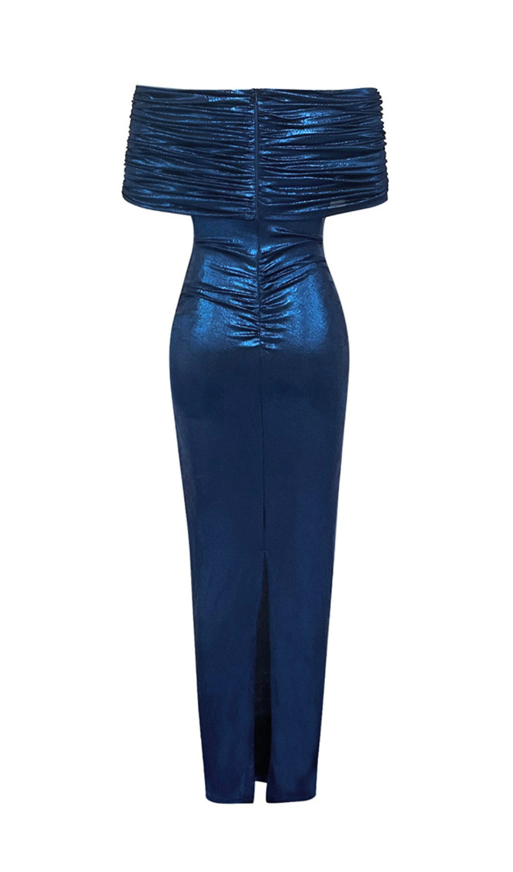 Ashleigh Draped Off-Shoulder Maxi Dress