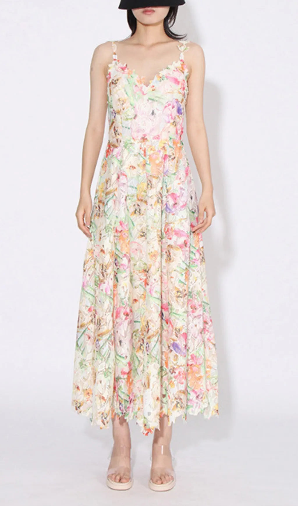 Asasia Floral Maxi Dress Flowering Girl