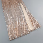 Jaffar Strapless Sequin Maxi Dress Flowering Girl