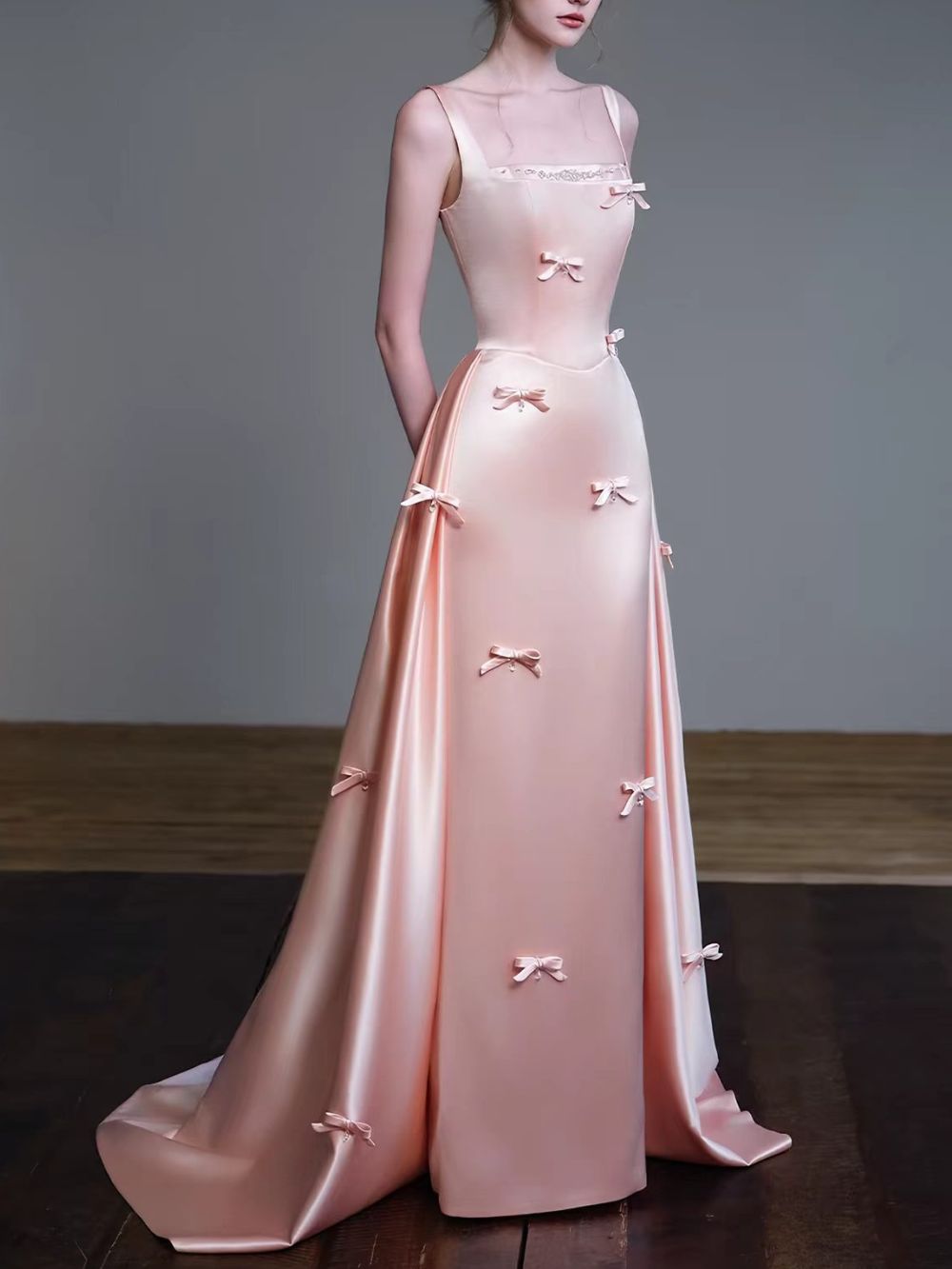 Mylan Pink Bow Maxi Dress