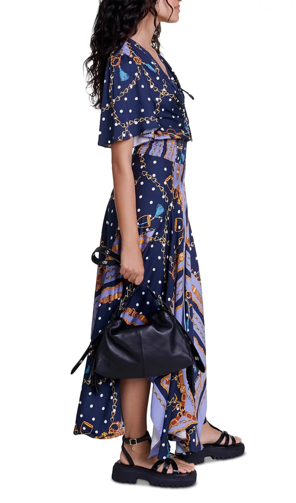 Rachelae Printed Dress Flowering Girl