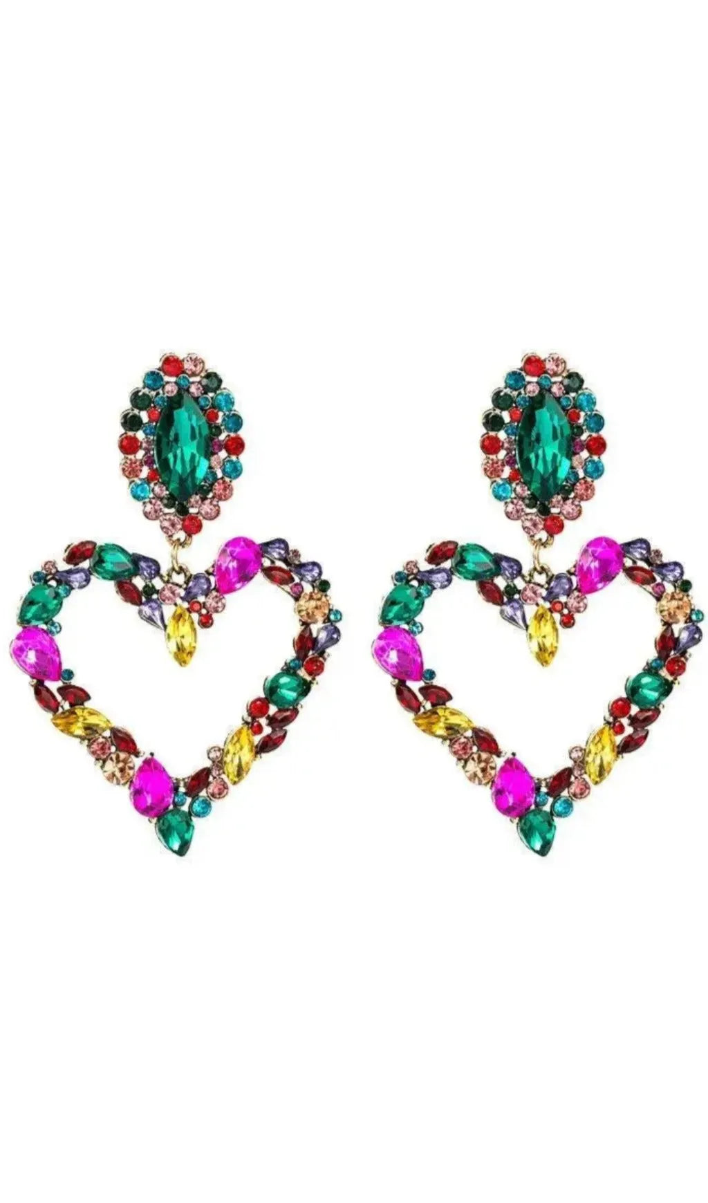 Diamonate Earrings Flowering Girl