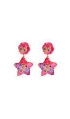 Alpha Colorful Petal Alec Earrings Flowering Girl