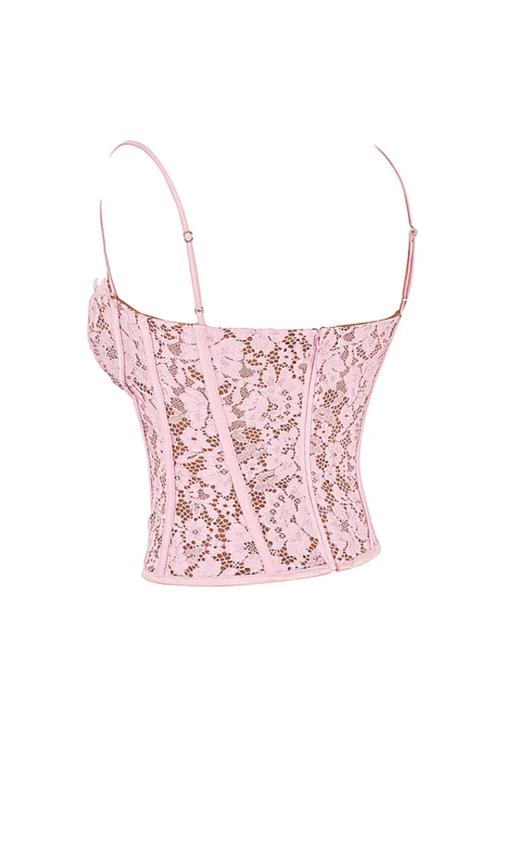 Rose Lace Underwired Corset Flowering Girl