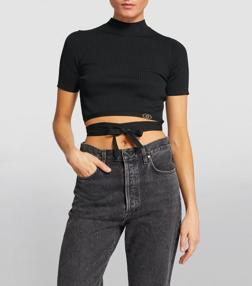 RIBBED CROP TOP Flowering Girl