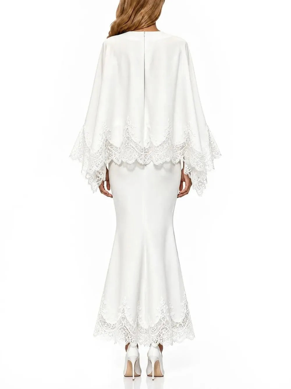 Turelia Lace Satin Skirt Set Flowering Girl