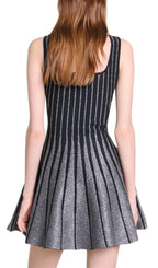 Russella Glitter Stripe Dress Flowering Girl