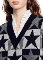 STARN V NECK SLEEVELESS SWEATER Flowering Girl