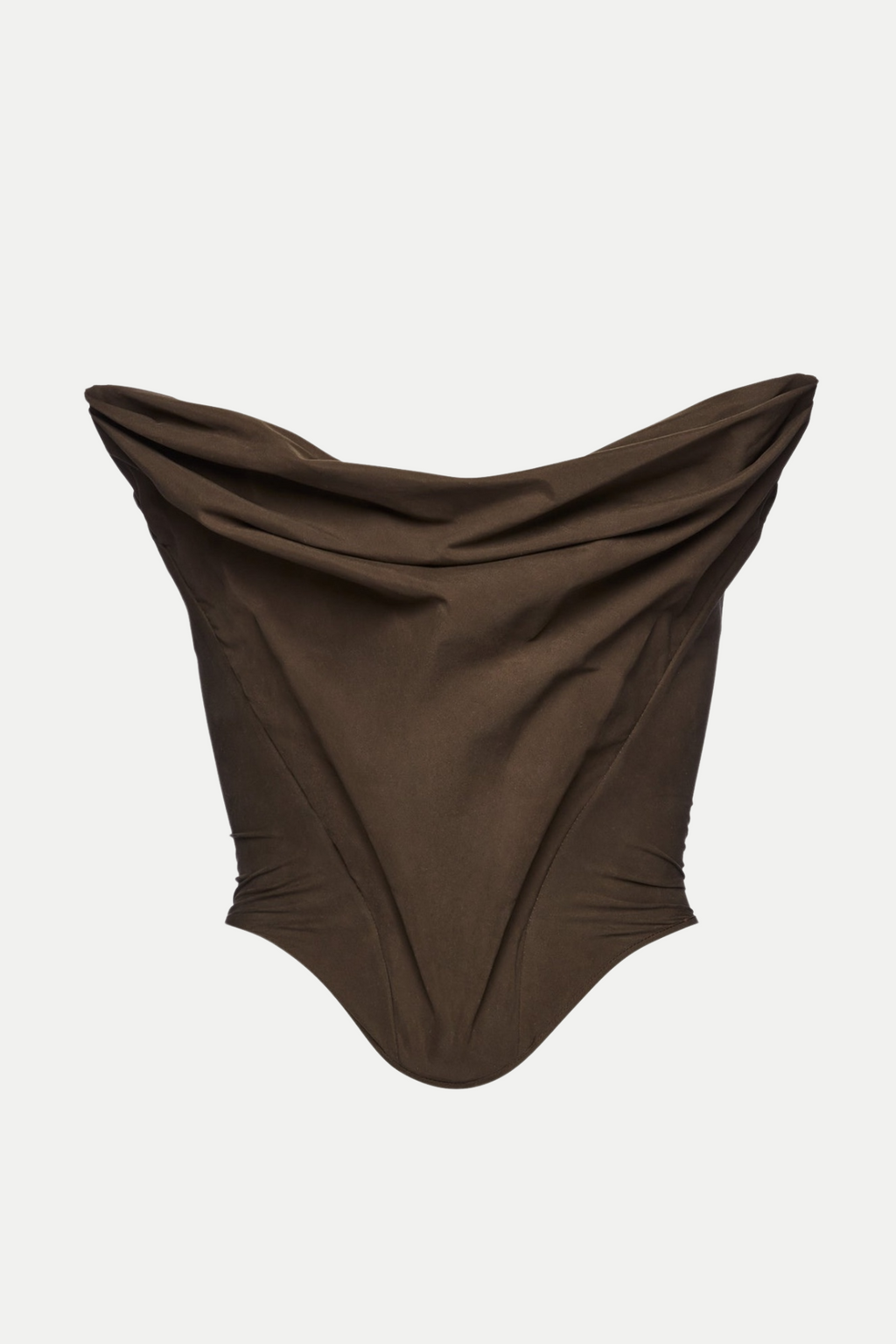 Balius Draped Satin Corset Flowering Girl