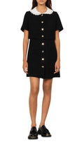 TWEED PETER PAN COLLAR DRESS Flowering Girl
