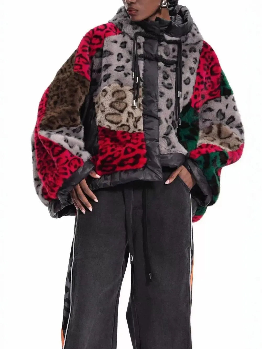 Marah Leopard Jacket Flowering Girl