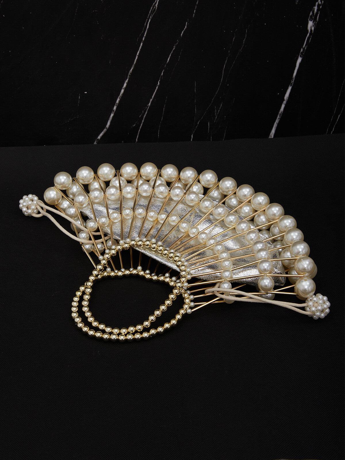 Braided Pearl Bag Flowering Girl