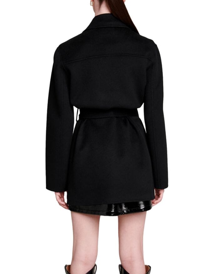 BELTED TWEED COAT Flowering Girl