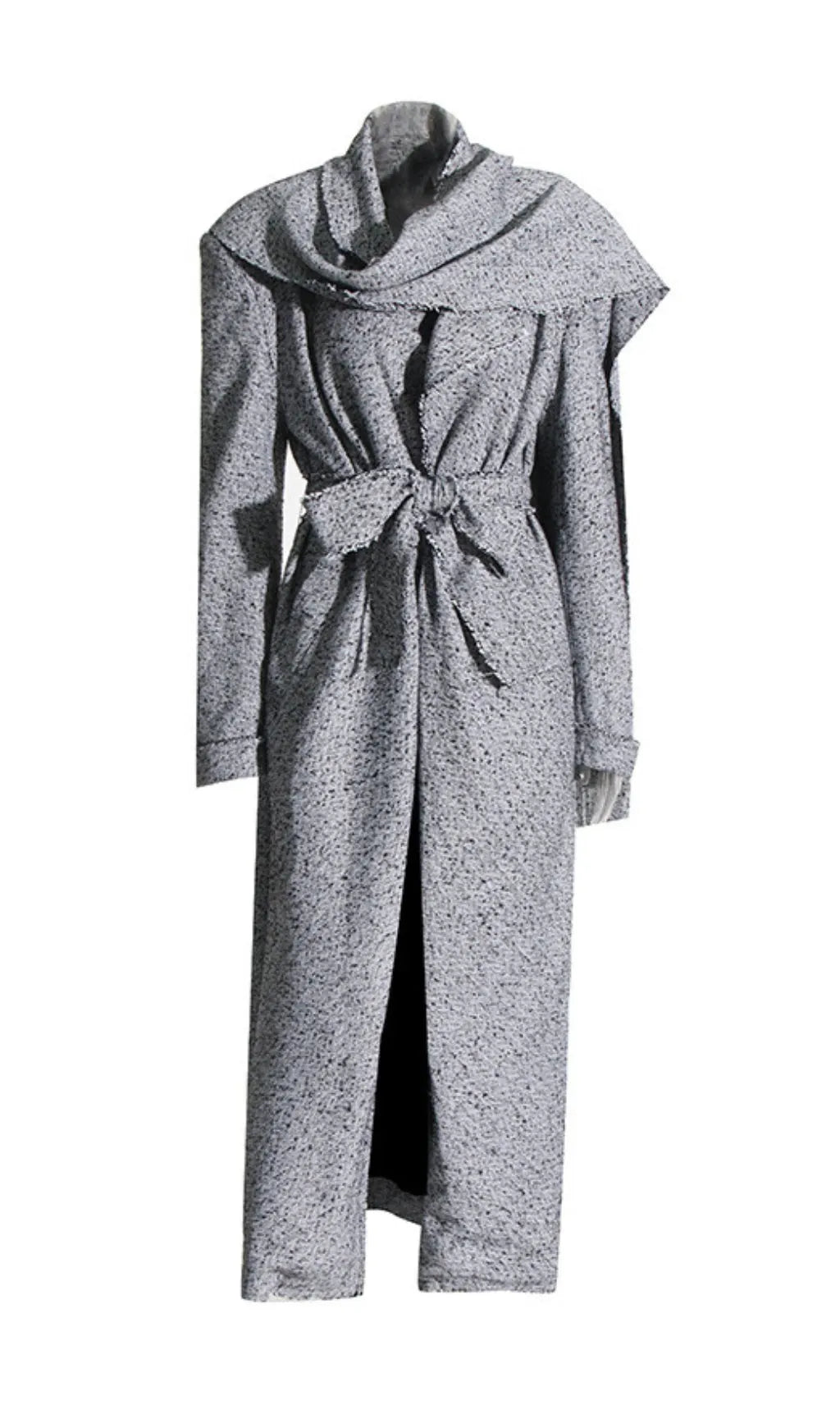 Astrid Collar Houndstooth Coat Flowering Girl