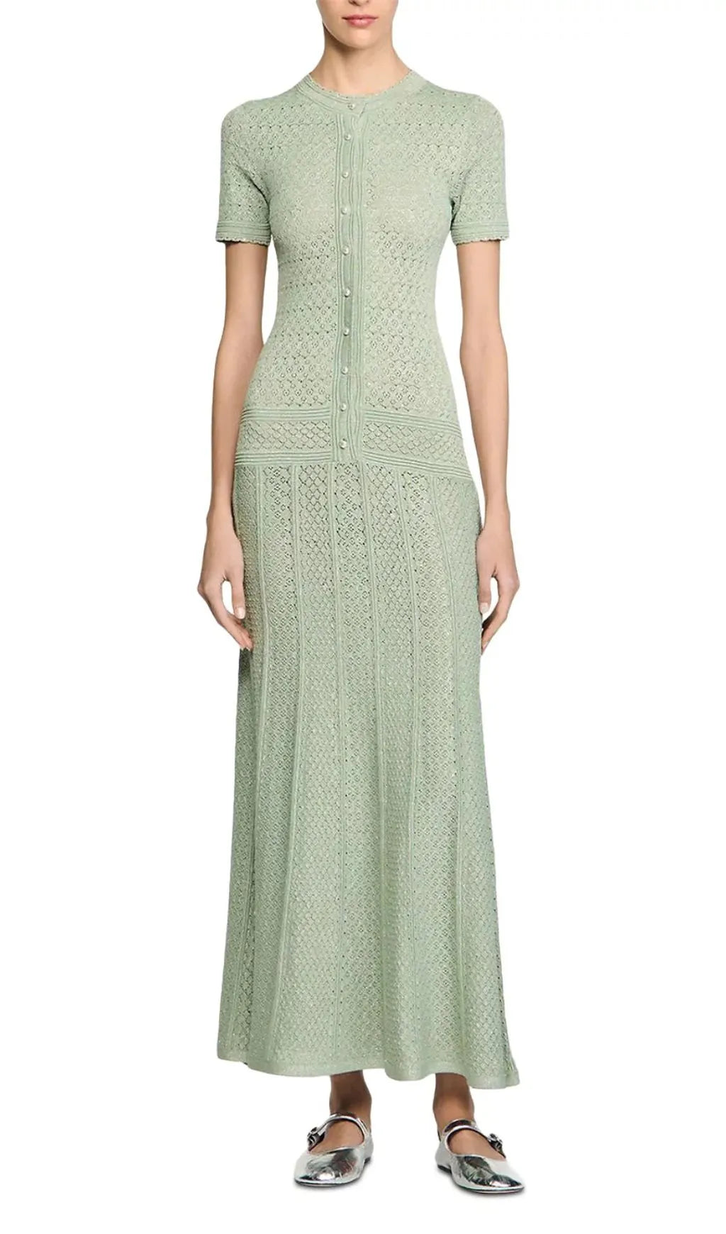 Elon Knit Maxi Dress Flowering Girl