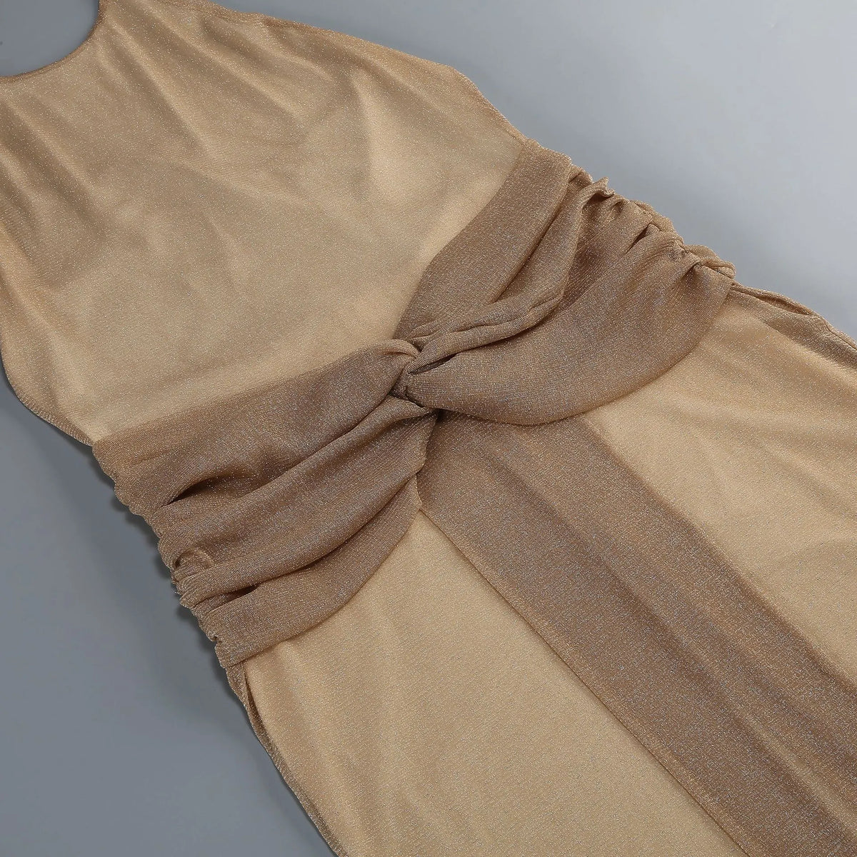 Ketaki Halter Ruched Maxi Dress Flowering Girl