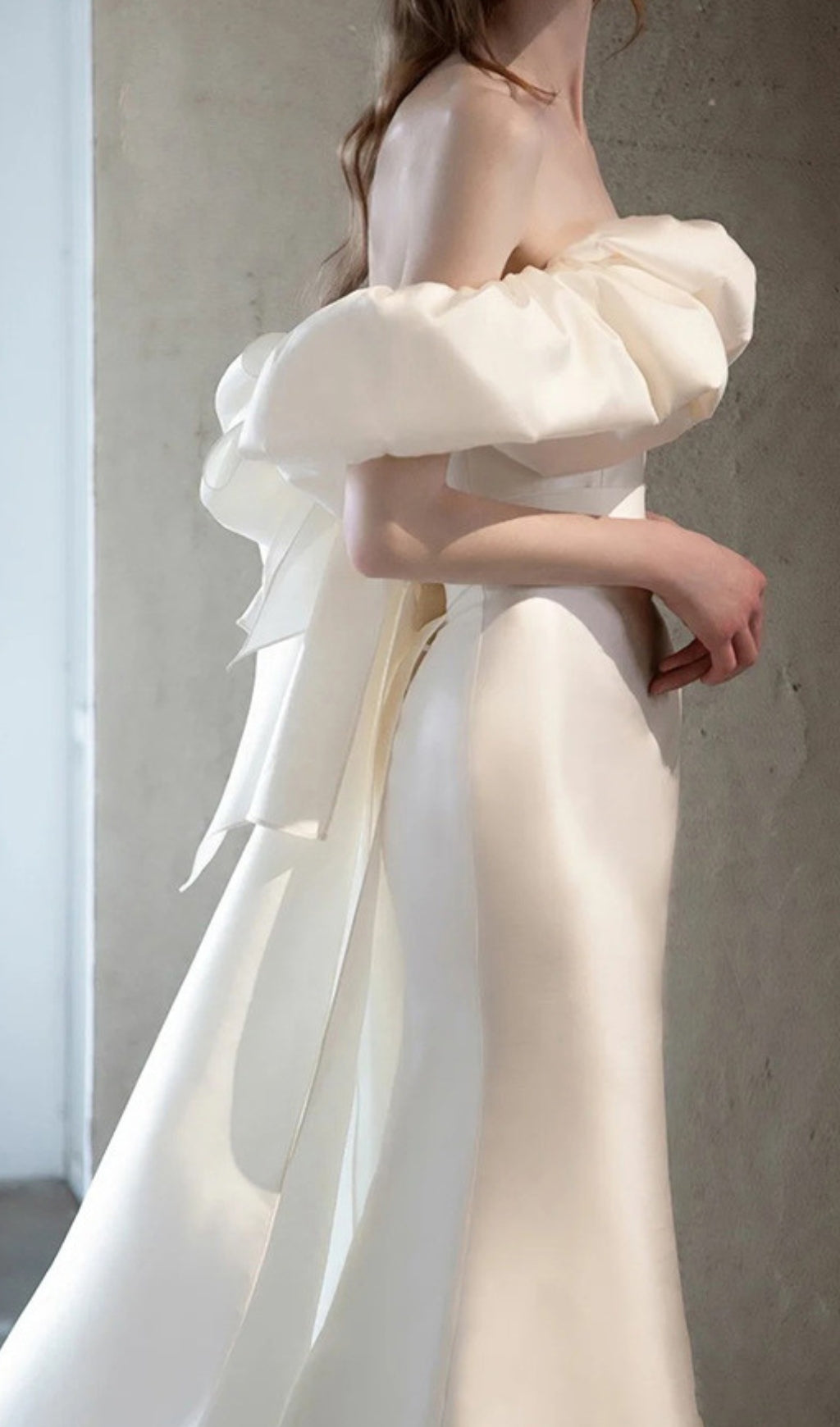 Avianna White One Shoulder Wedding Dress Flowering Girl