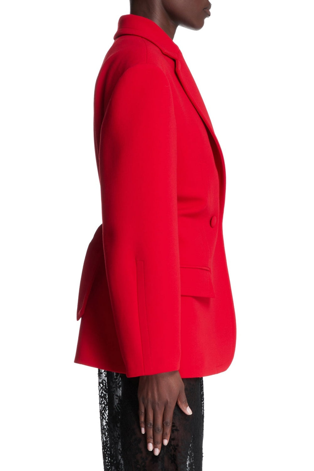 Afra Lapel Blazer Flowering Girl