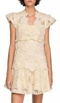 Lyrella Guipure Mini Dress Flowering Girl