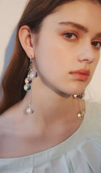 Lemon Grape Earrings Flowering Girl