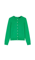 MIRABO CARDIGAN IN GREEN Flowering Girl