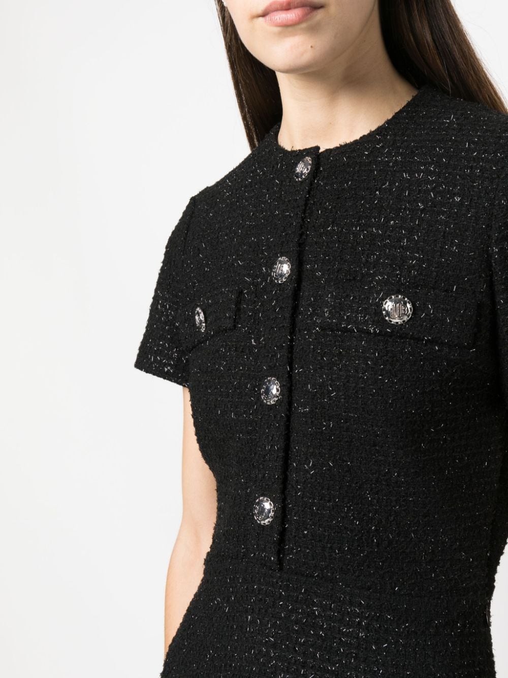 FLARED TWEED MINI DRESS Flowering Girl