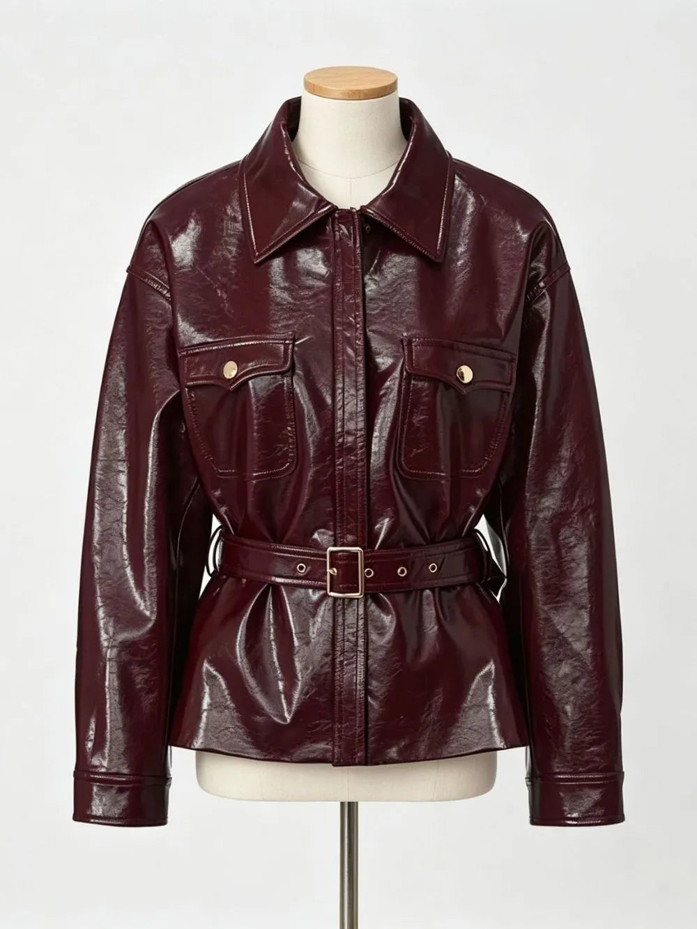 Matana Belt Jacket Flowering Girl