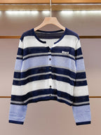 Mira Blue Cardigan Flowering Girl