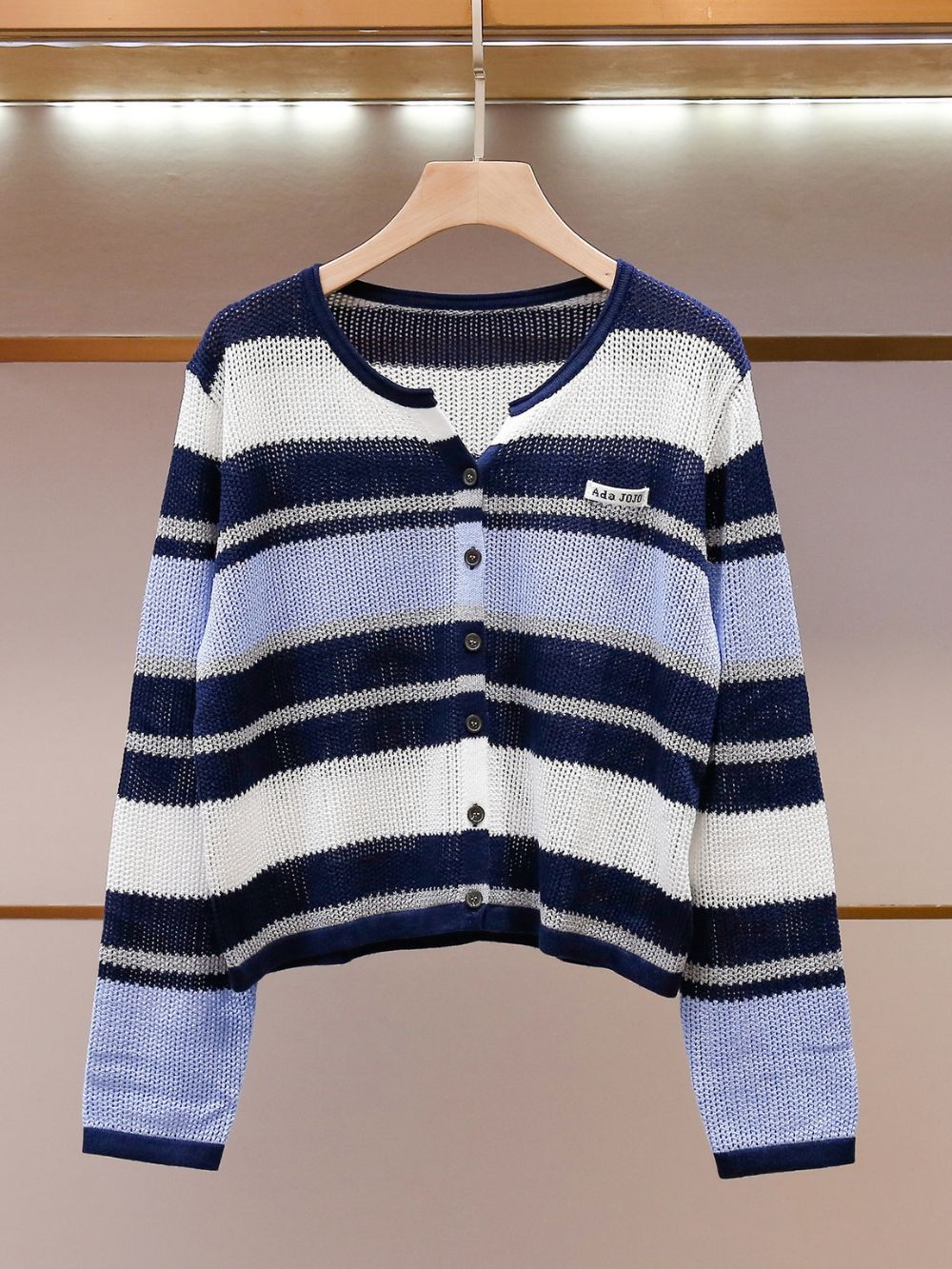 Mira Blue Cardigan Flowering Girl