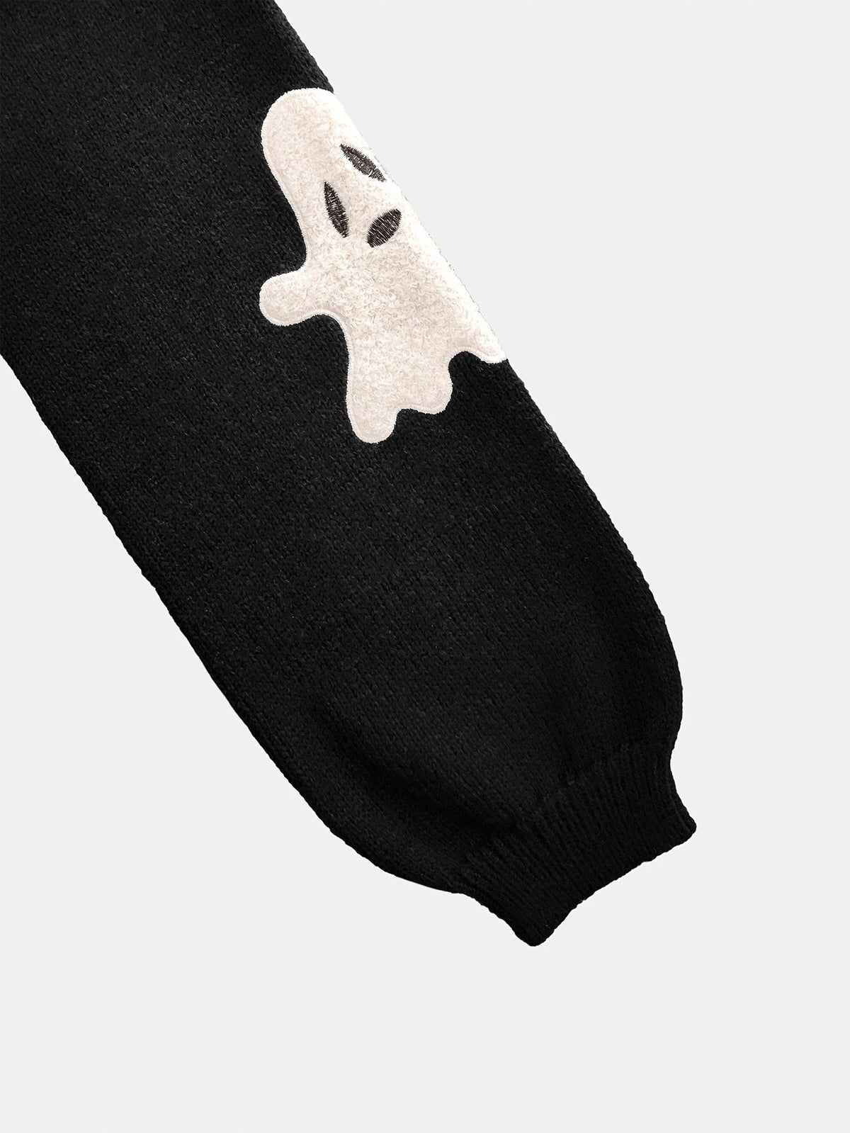 Halloween Pumpkin Ghost Patch Cropped Cardigan Flowering Girl