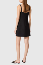 Juliete Floral Plunge Sleeveless Mini Dress Flowering Girl